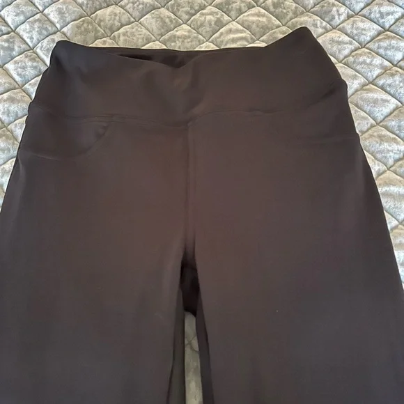 HALARA Black Flare Boot Cut Pants - Picture 4 of 7